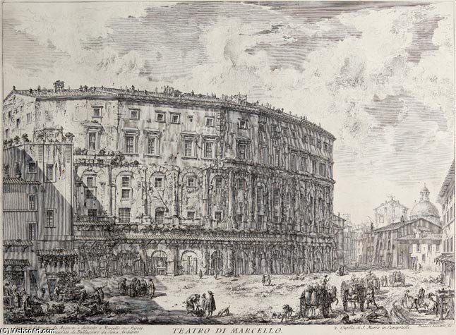 Teatro Di Marcello (the Theatre Of Marcellus) — Giovanni Battista Fontana