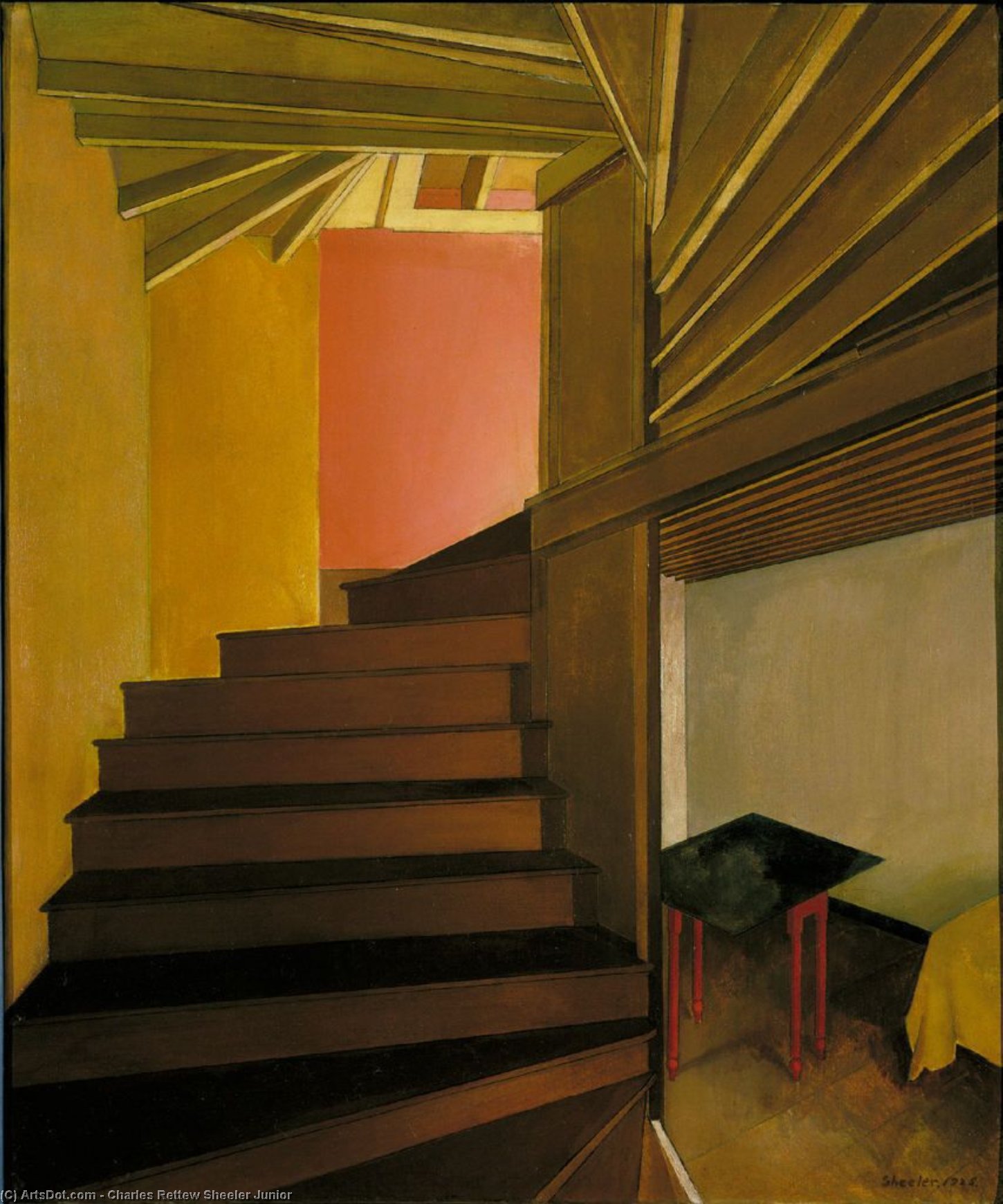 Staircase, Doylestown — Чарльз Шиллер