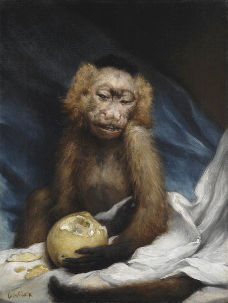 Monkey With Lemon (also Known As The Sour Experience) — Gabriel Cornelius Ritter Von Max