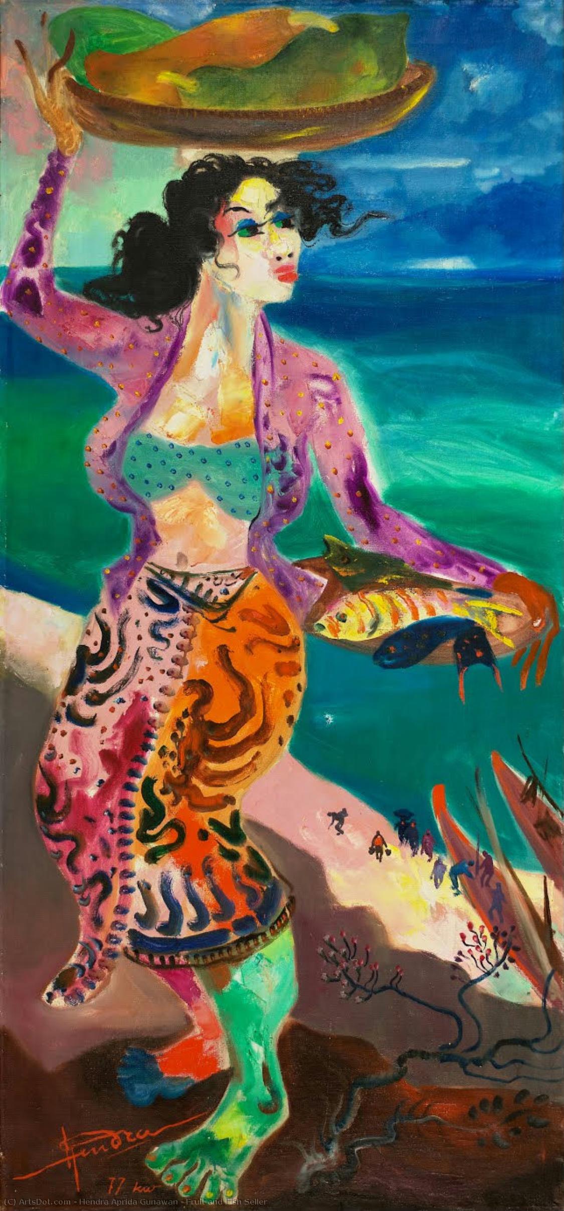 Fruit And Fish Seller — Хендра Априда Гунаван