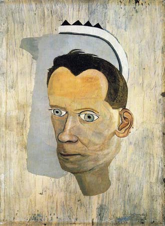 Fragment Head Of Gerald Wilde — Lucian Freud