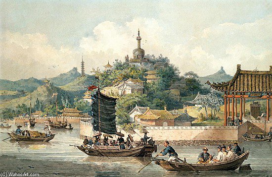 Emperor Of China''s Gardens, Imperial Palace, Peking — Alexander William