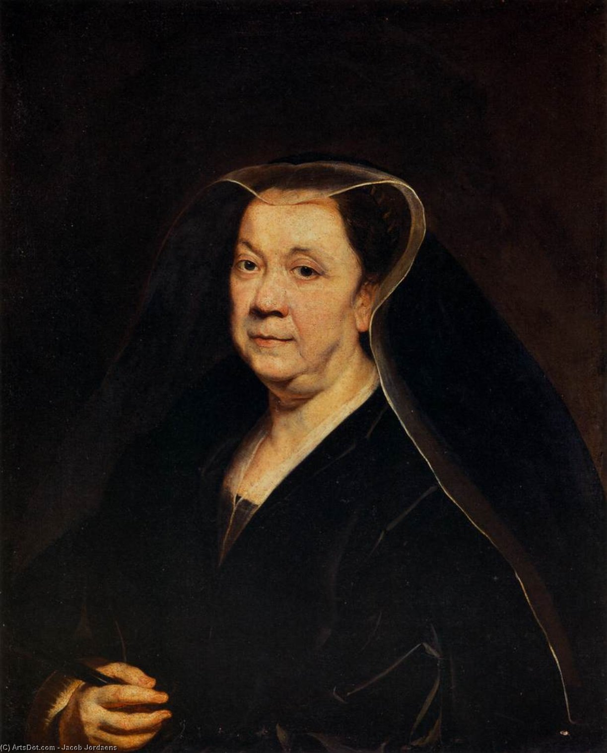 Retrato De Una Dama — Jacob Jordaens