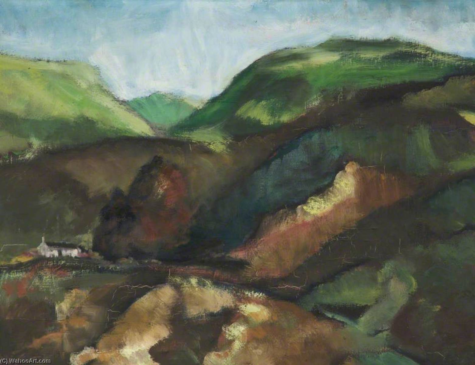 Welsh Cottage — Edward William Finley