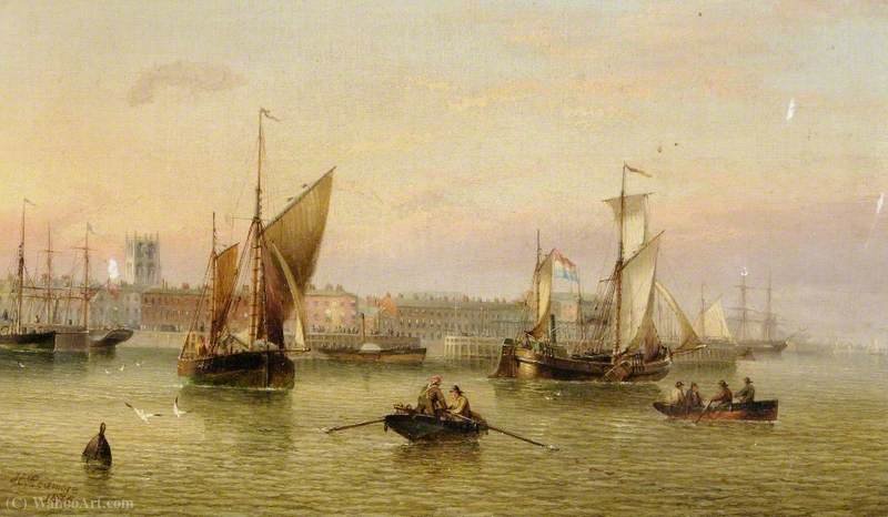 Hull Pier From The Humber — Henry Redmore
