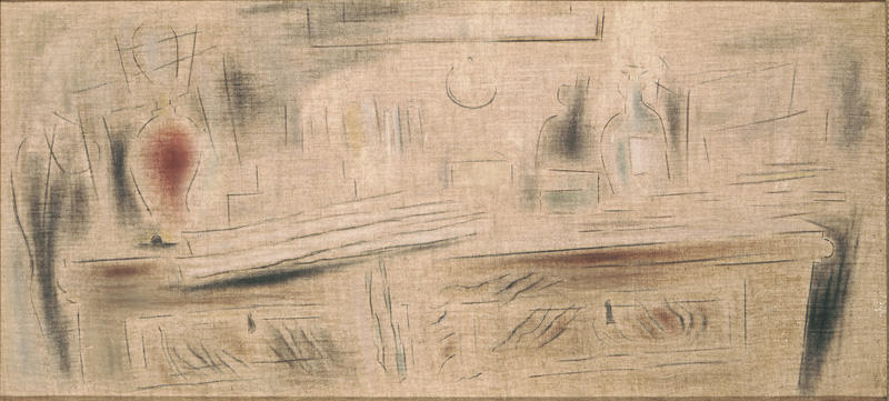 Still Life With Bottles — Konstantinos Parthenis