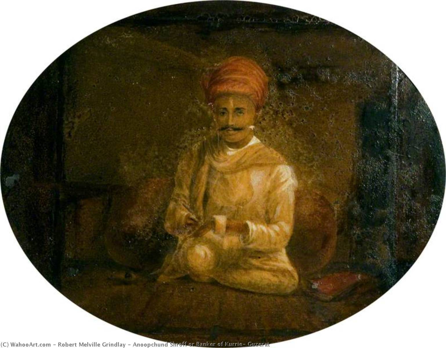 Anoopchund Shroff Or Banker Of Kurrie, Guzerat — Robert Melville Grindlay