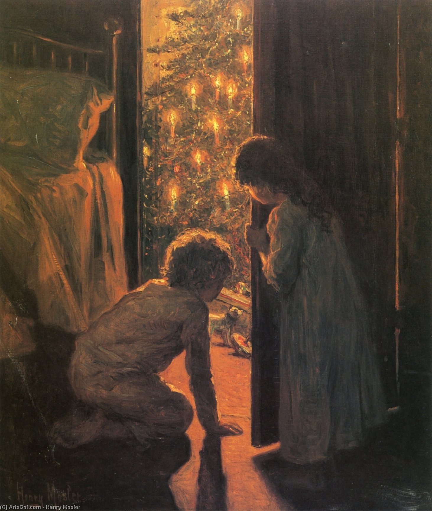Christmas Morning — Henry Mosler