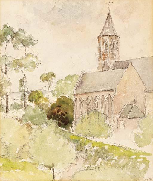L'église De Knokke — Camille Pissarro