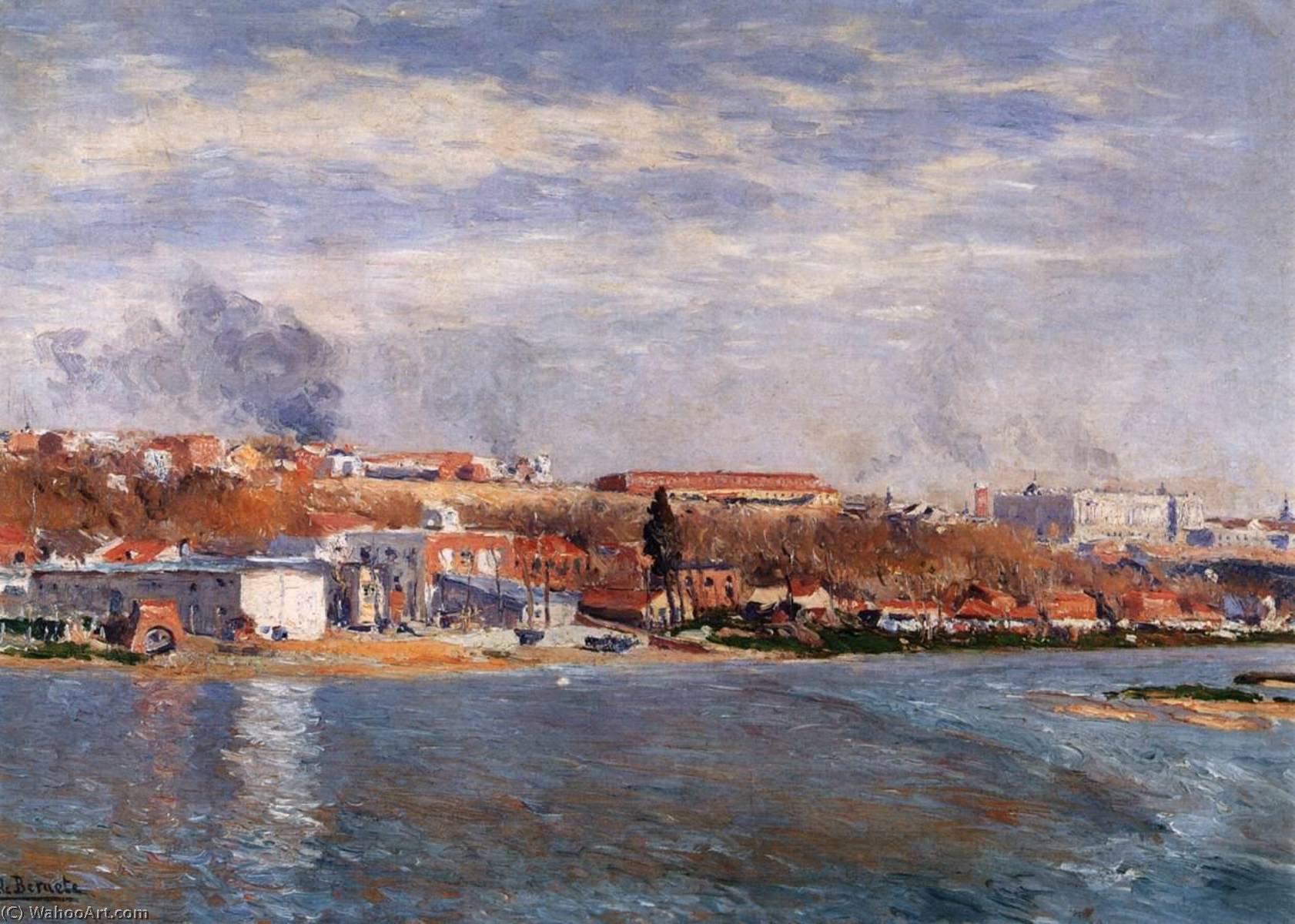 The River Manzanares — Aureliano De Beruete Y Moret