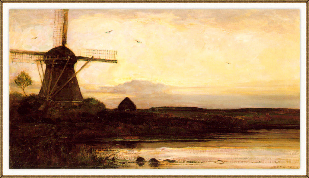 Mill In The Evening — Пит Мондриан