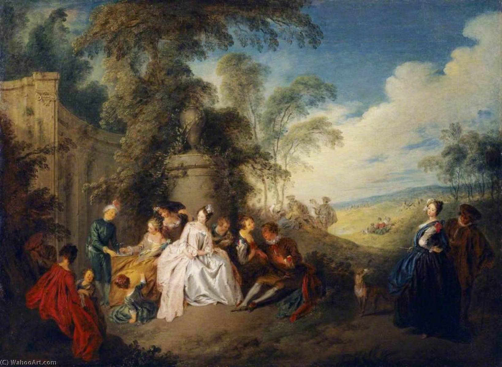 Fete Galante — Jean-baptiste Pater