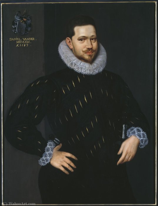 Portrait Of Daniël Van Der Meulen — Bernaert De Ryckere