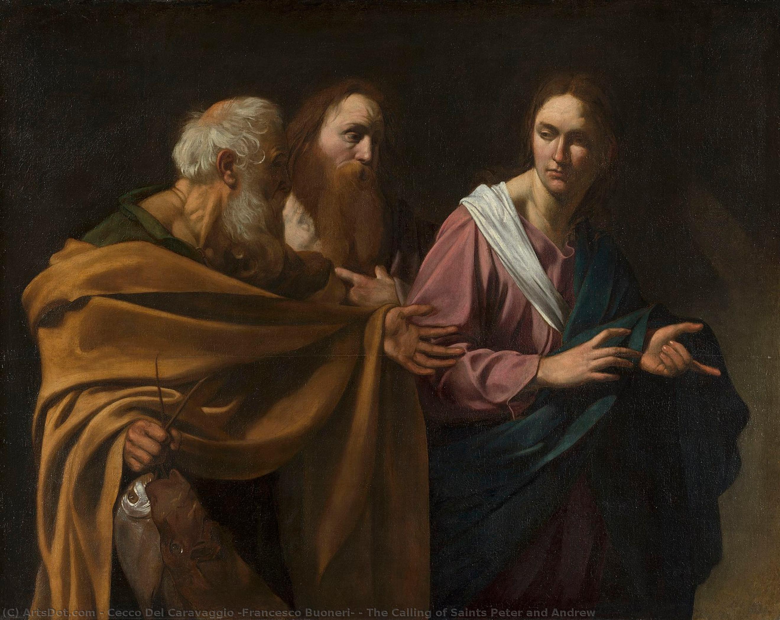 The Calling Of Saints Peter And Andrew — Cecco Del Caravaggio (francesco Buoneri)