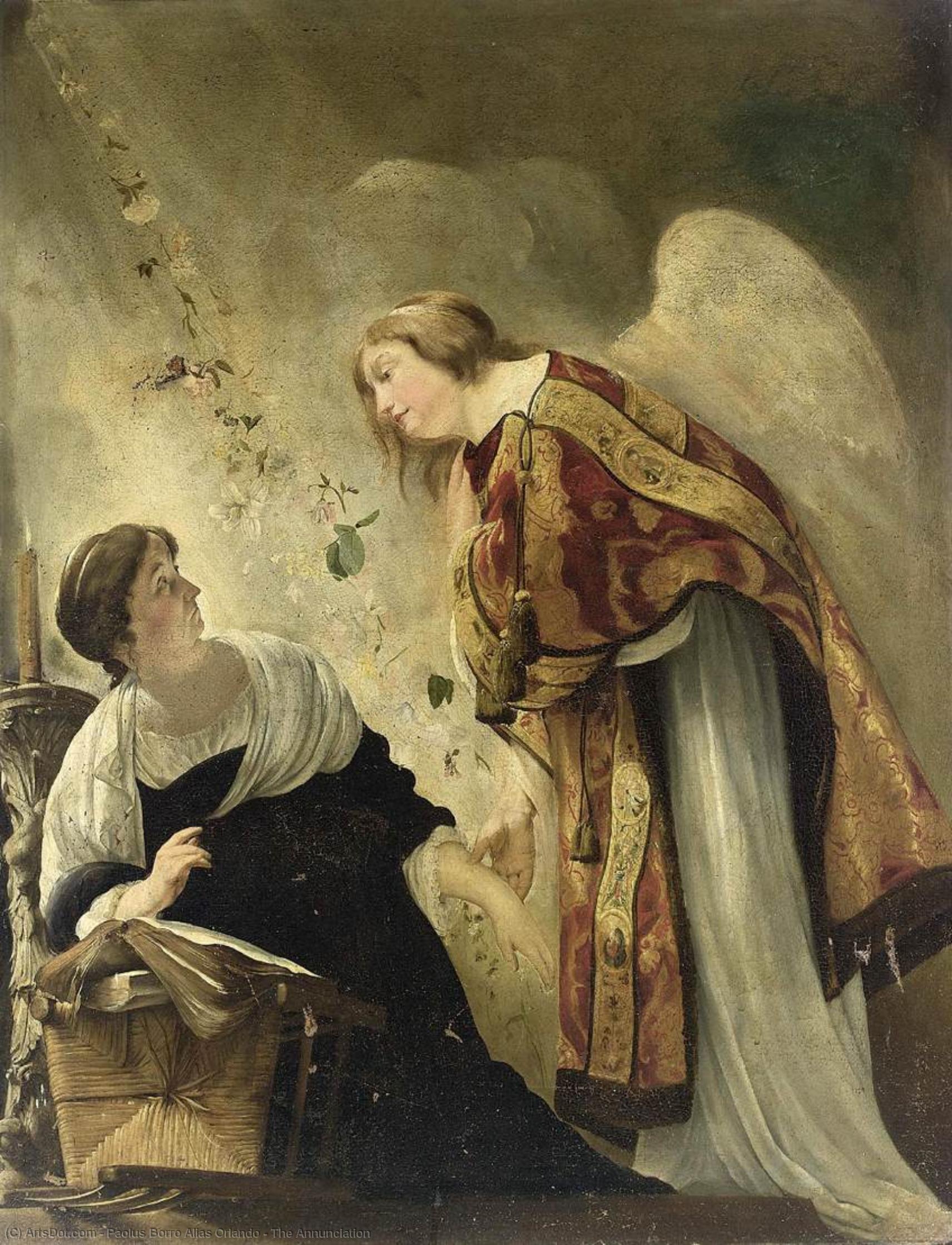 The Annunciation — Paolus Borro Alias Orlando