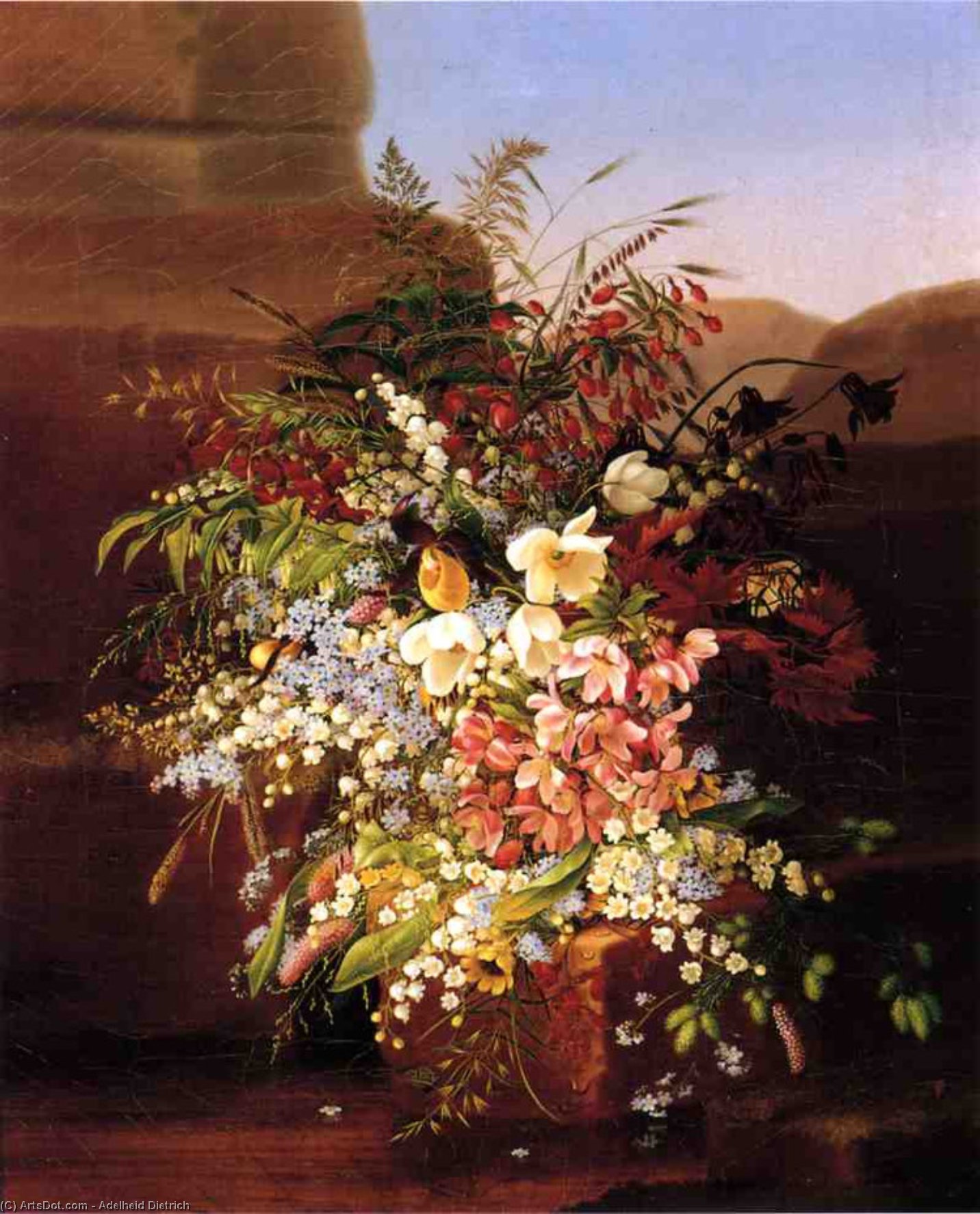 Floral Still Life — Adelheid Dietrich