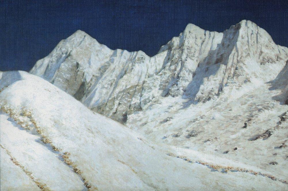 In India. Himalayas Snow — Vasily Vasilevich Vereshchagin