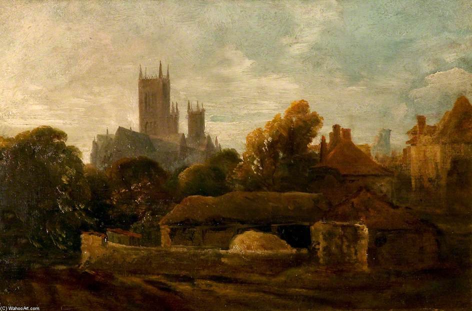 Lincoln Cathedral From The North East — Peter De Wint
