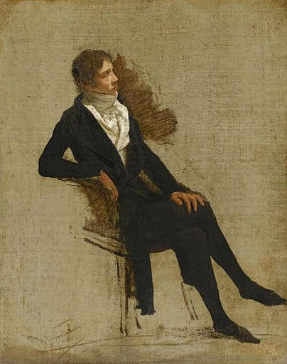 Portrait De Antoine Denis Chaudet (1763 1810) — Louis Léopold Boilly