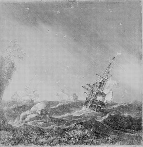 Marine, Tempete — Ludolf Backhuysen I