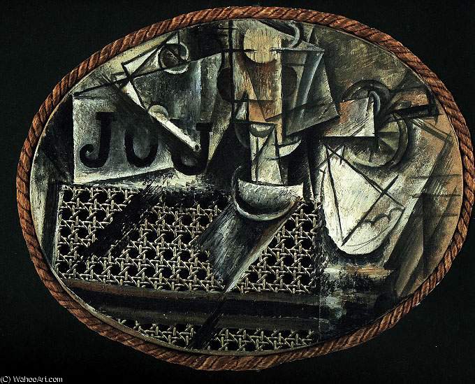 Natura Morta A La Silla Canada — Pablo Picasso