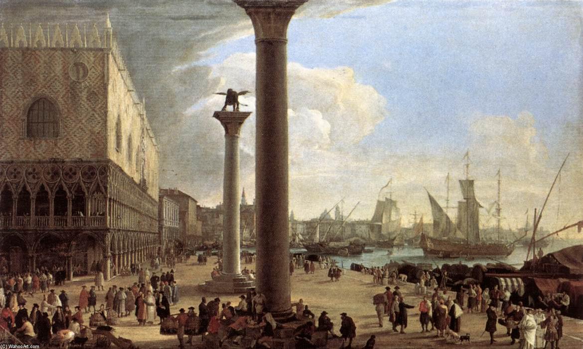 The Wharf, Looking Toward The Doge's Palace — Luka Karlevaris