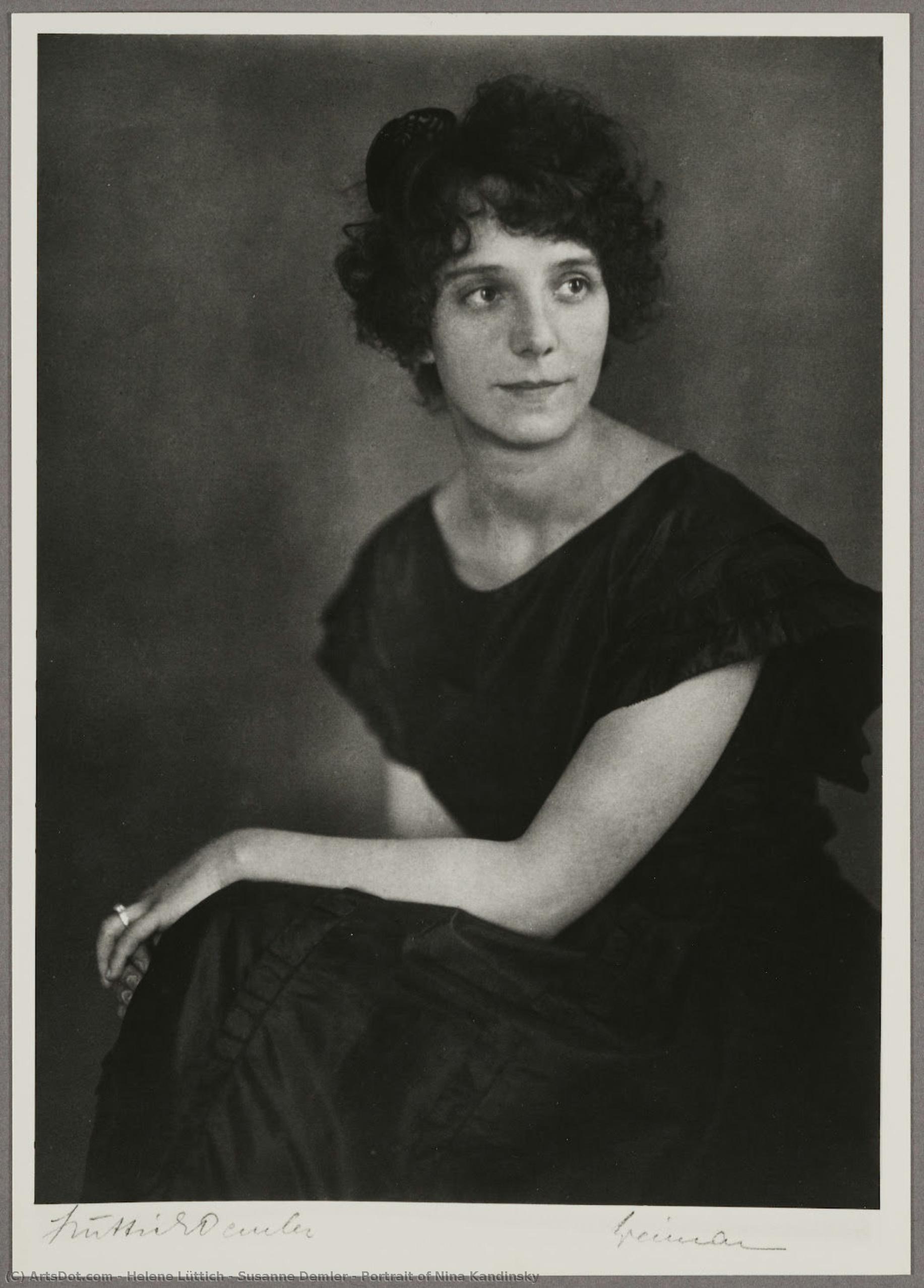 Portrait Of Nina Kandinsky — Helene Lüttich & Susanne Demler