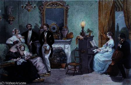 A Family Concert — Eugene Louis Lami