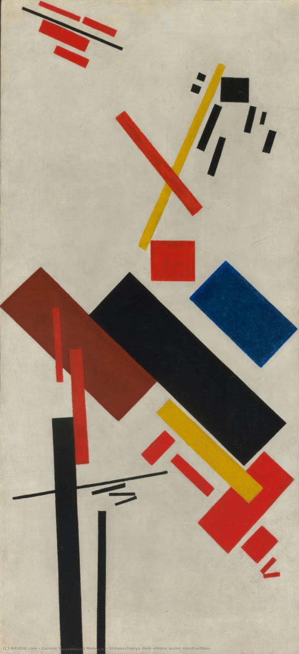 Casa Bajo Construcción — Kazimir Malevich