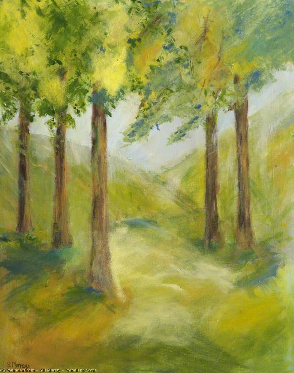 Woodland Scene — Gill Murray