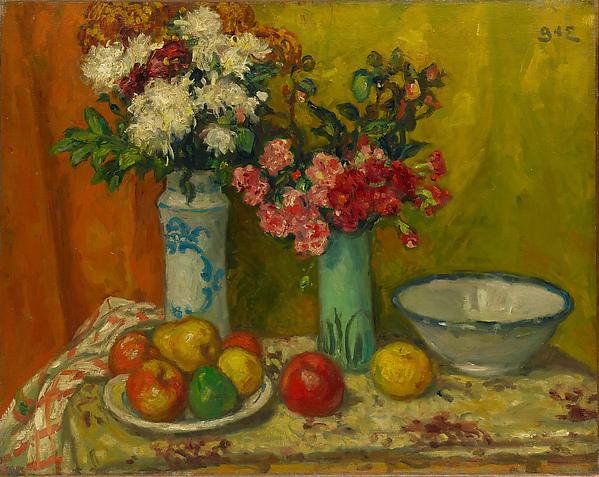 Red Flowers And Fruit — Georges D’espagnat