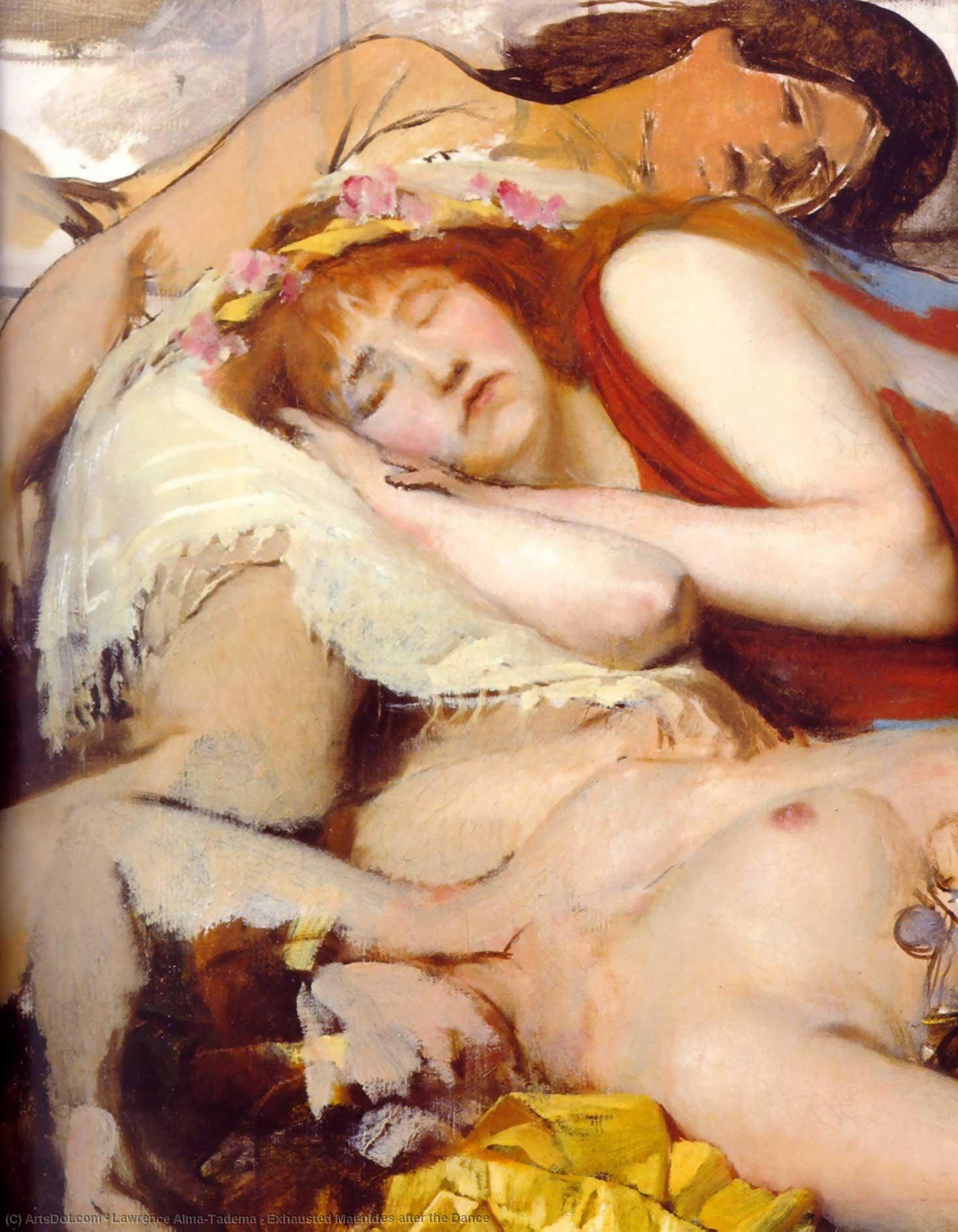 Exhausted Maenides After The Dance — ローレンス・アルマ・タデマ