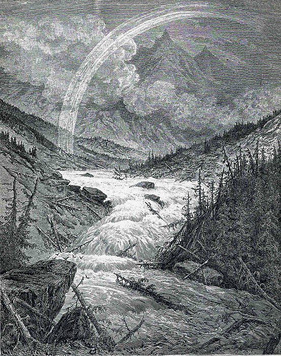 Untitled (4050) Übersetzung Deutsch: Unbetitelte Landschaft Nr. 4050 — Paul Gustave Doré