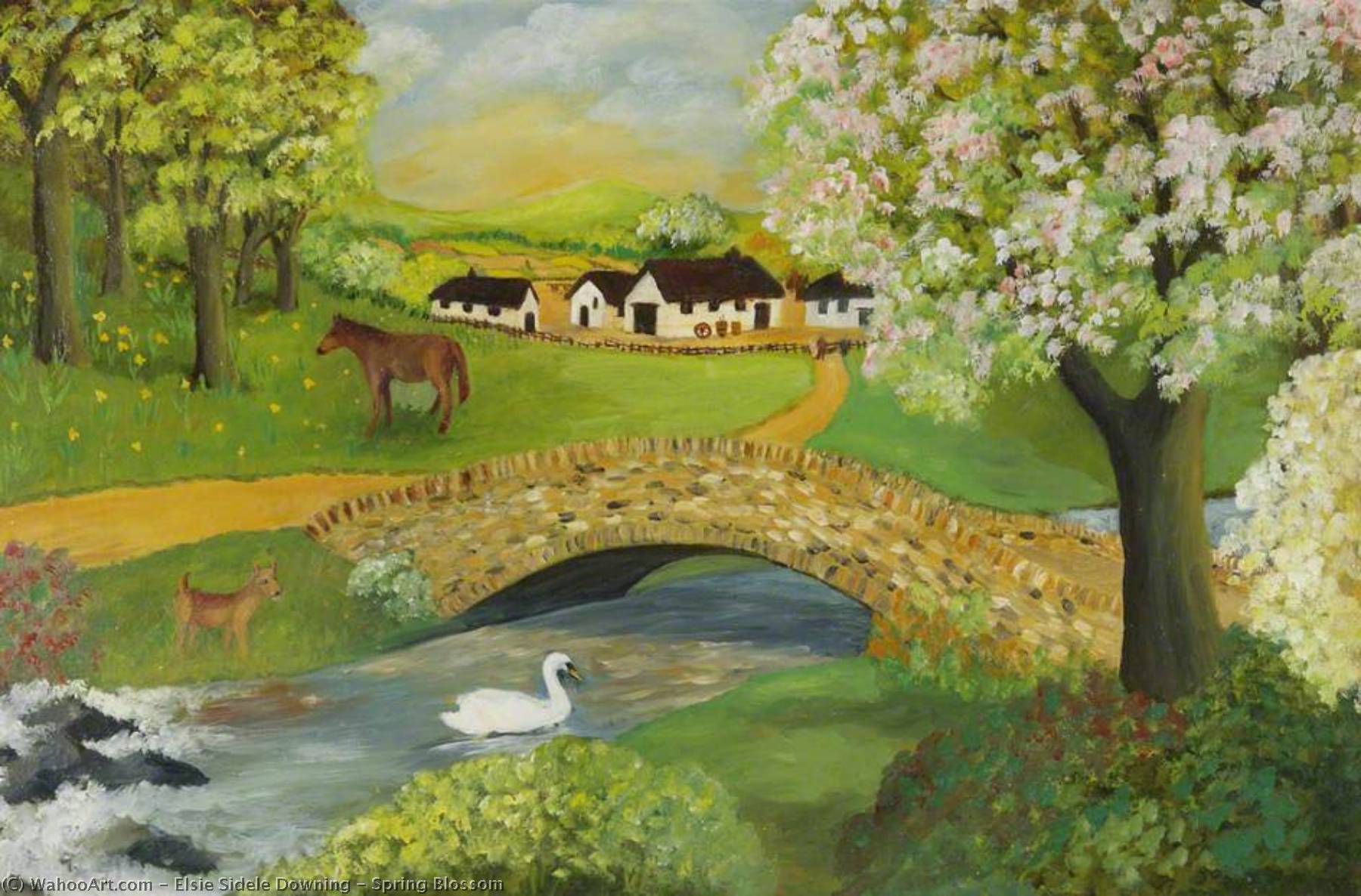 Spring Blossom — Elsie Sidele Downing