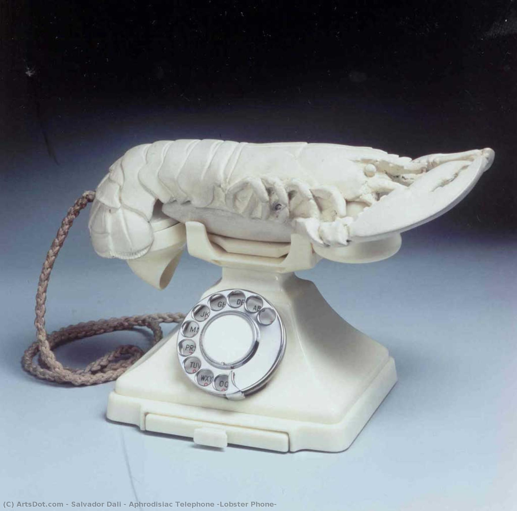 Aphrodisiastes Telefon (hummer-telefon) — Salvador Dalí