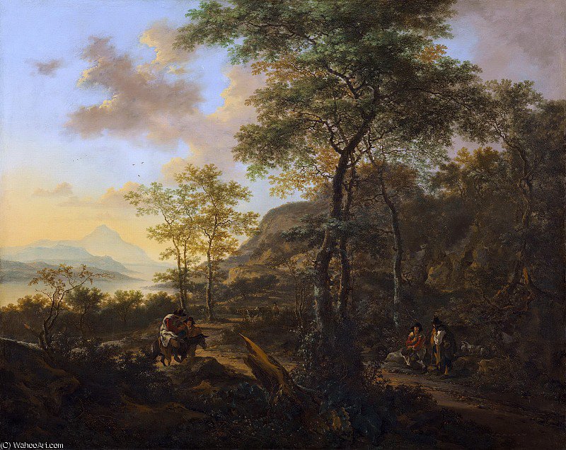 An Italianate Evening Landscape — Ян Бот