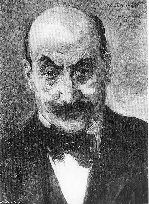 Portrait De - Max Liebermann — Lovis Corinth