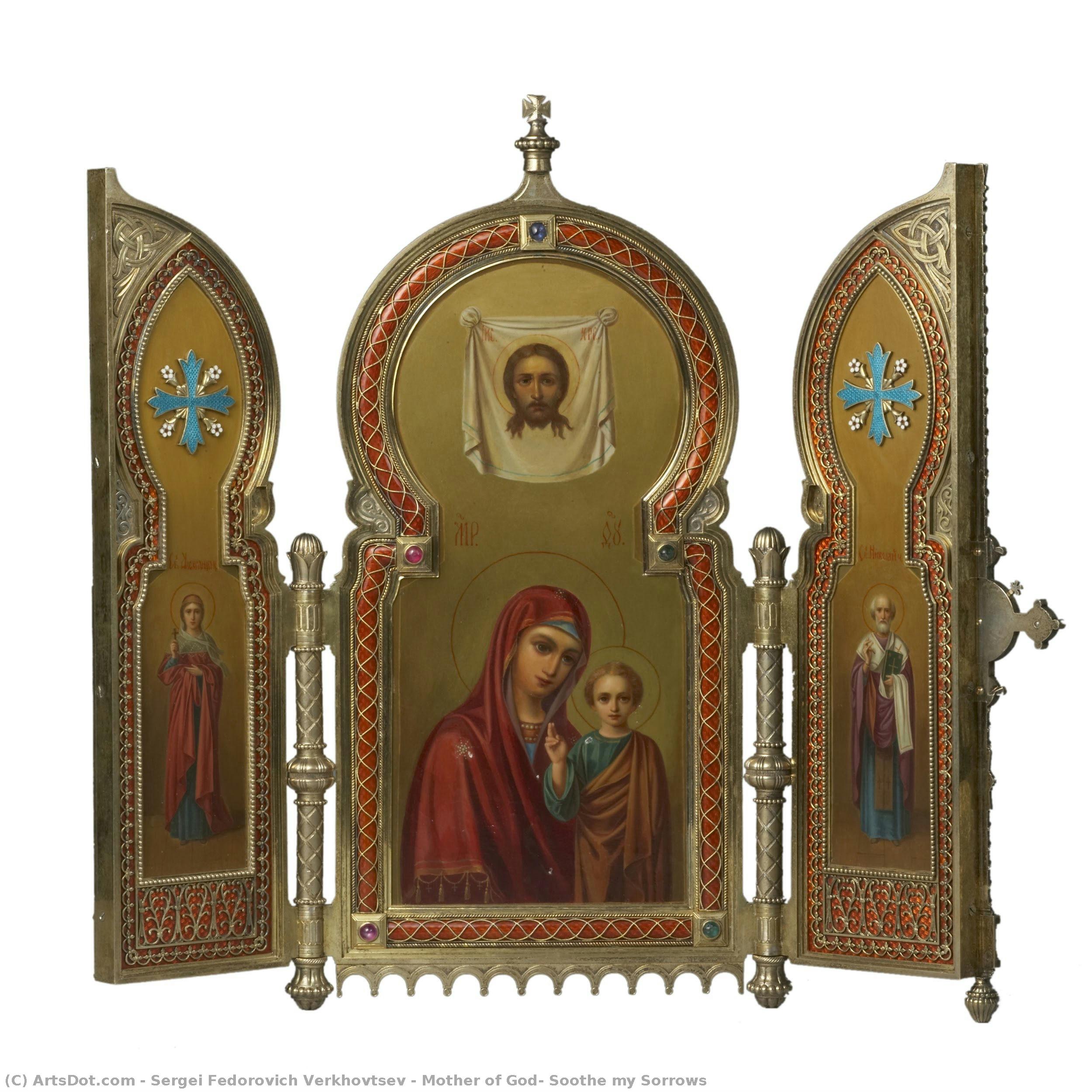 Mother Of God, Soothe My Sorrows — Sergei Fedorovich Verkhovtsev