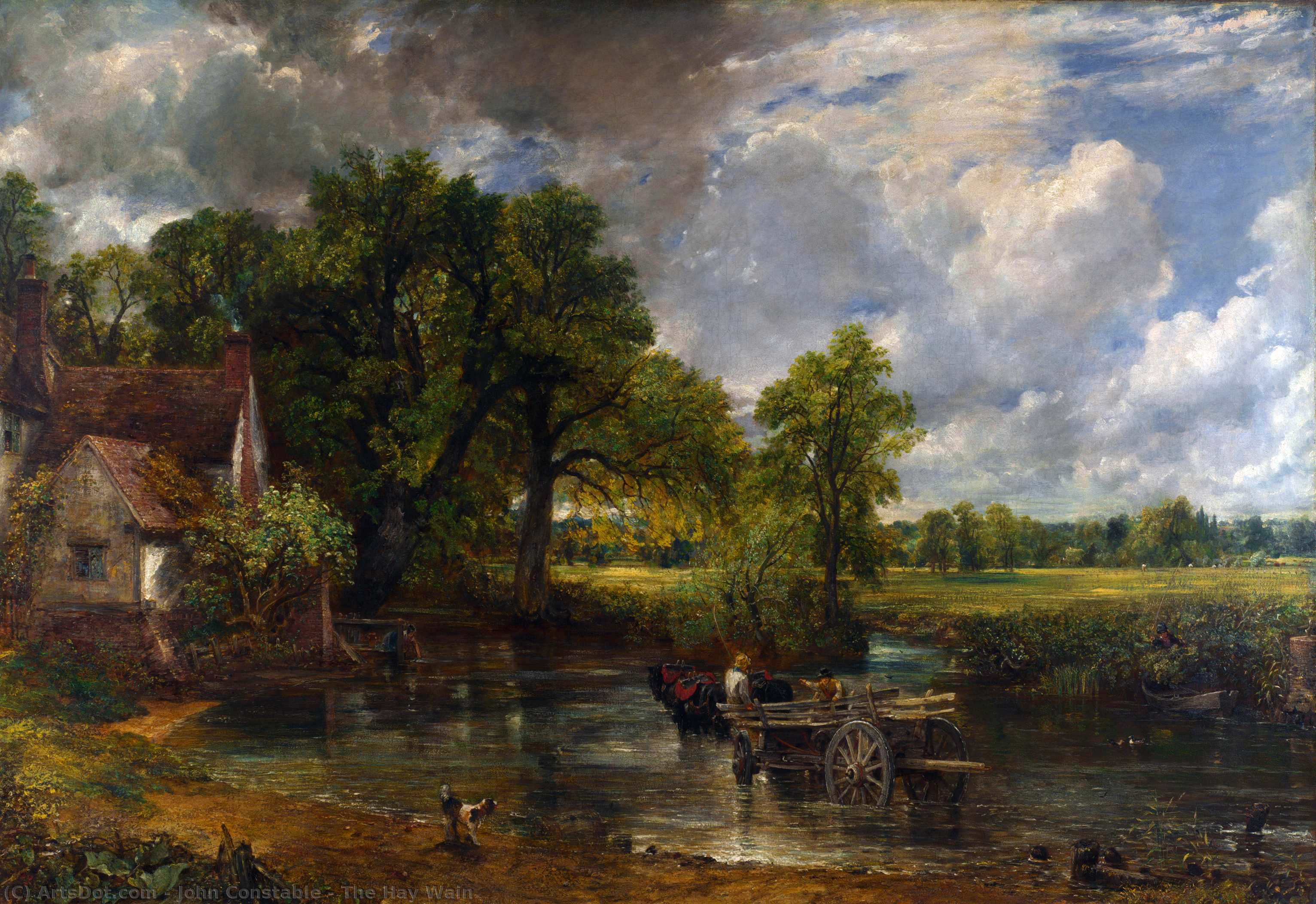 Explore John Constable’s ‘the Hay Wain,’ A Quintessential English Landscape Painting. Discover Its Romantic Style, Historical Context & Enduring Beauty – Perfect For Art Lovers And Collectors. The Hay Wain Artworks_database /en/art/john-constable-the-h — ジョン・コンスタブル