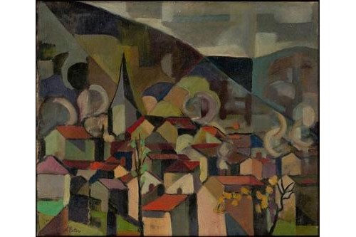 View Of The Bridge — Aleksandra Ekster