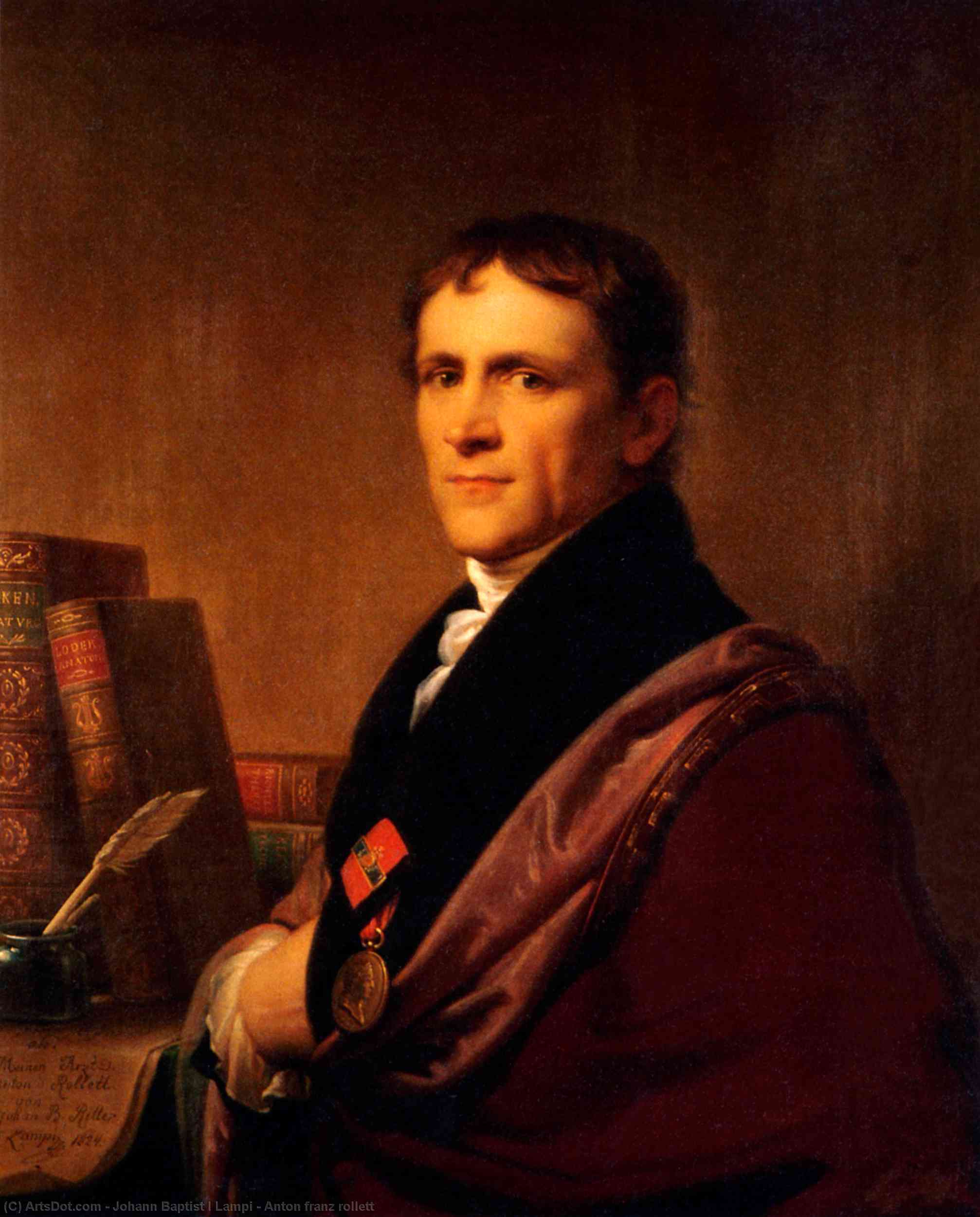 Anton Franz Rollett — Johann Baptist I Lampi