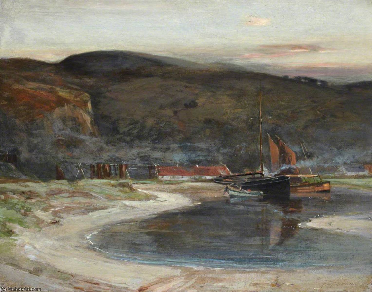 The Waterfoot, Carradale — John Campbell Mitchell