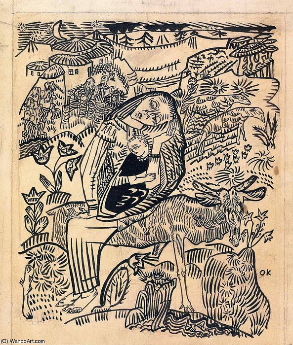Untitled (5833) — Oskar Kokoschka