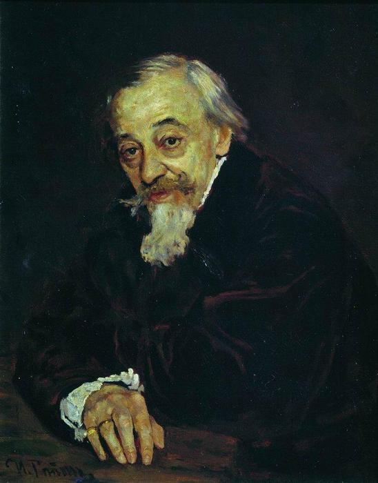 Portrait Of Artist Vladimir Samoilov — Ilya Yefimovich Repin