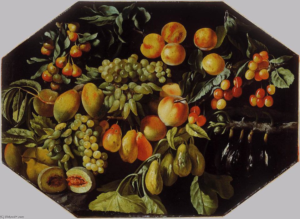 Still-life Of Fruit — Luca Forte