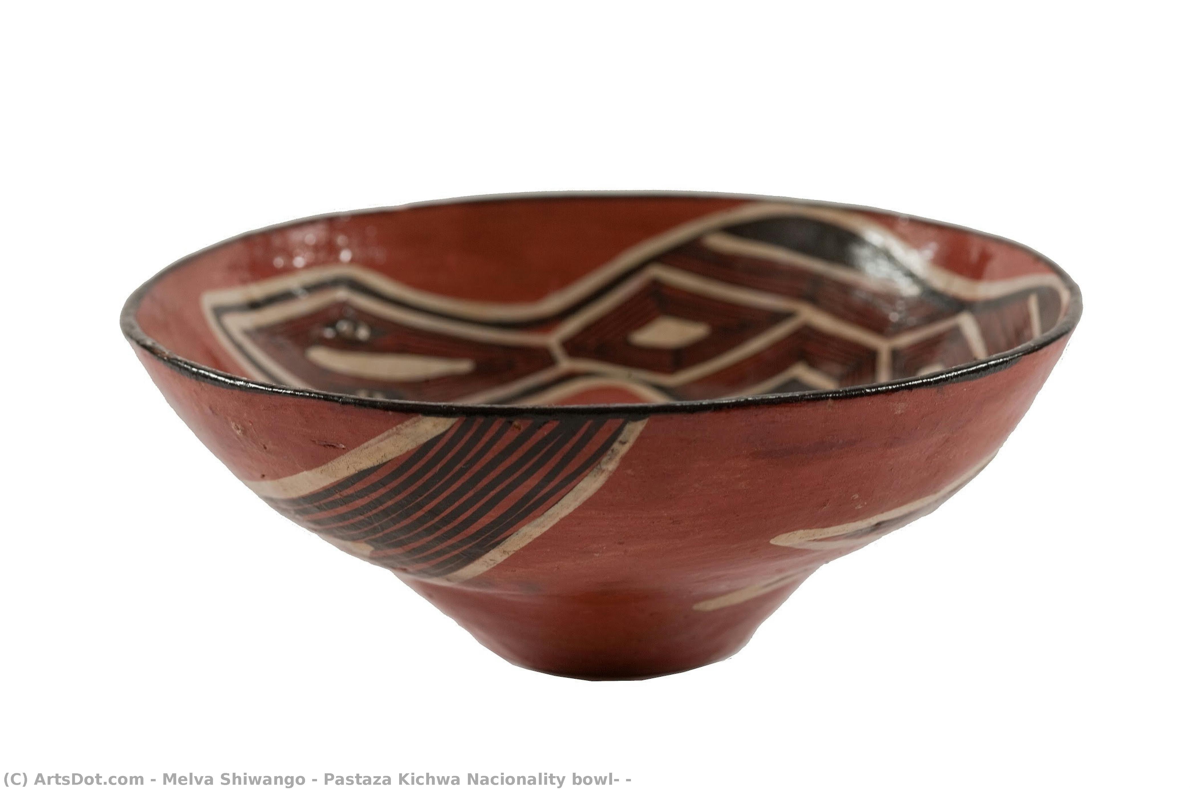 Pastaza Kichwa Nacionality Bowl, — Melva Shiwango