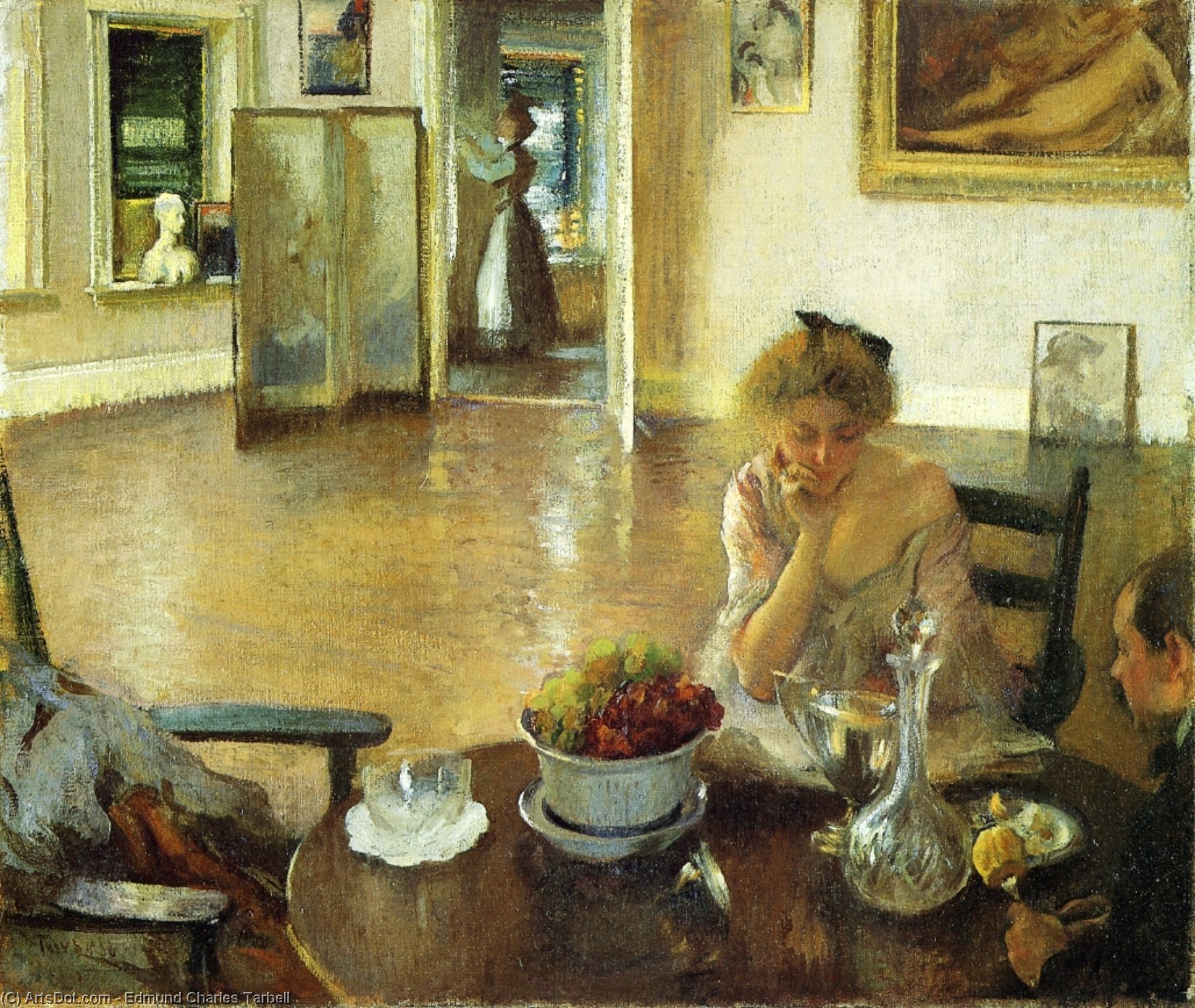 The Breakfast Room (aka In The Breakfast Room) — エドマンド・チャールズ・ターベル