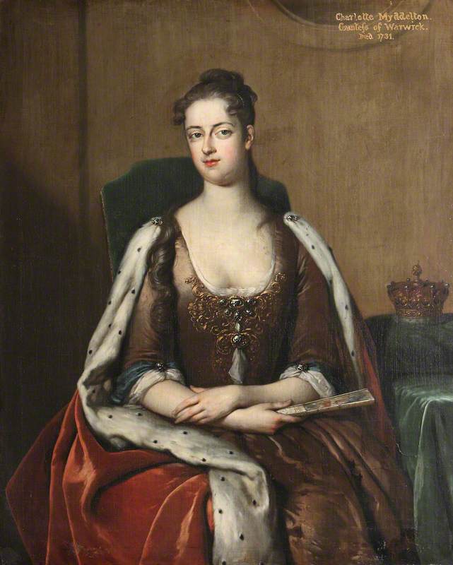 Charlotte Myddelton (1680– 1731), Countess Of Warwick — Herman Van Der Myn