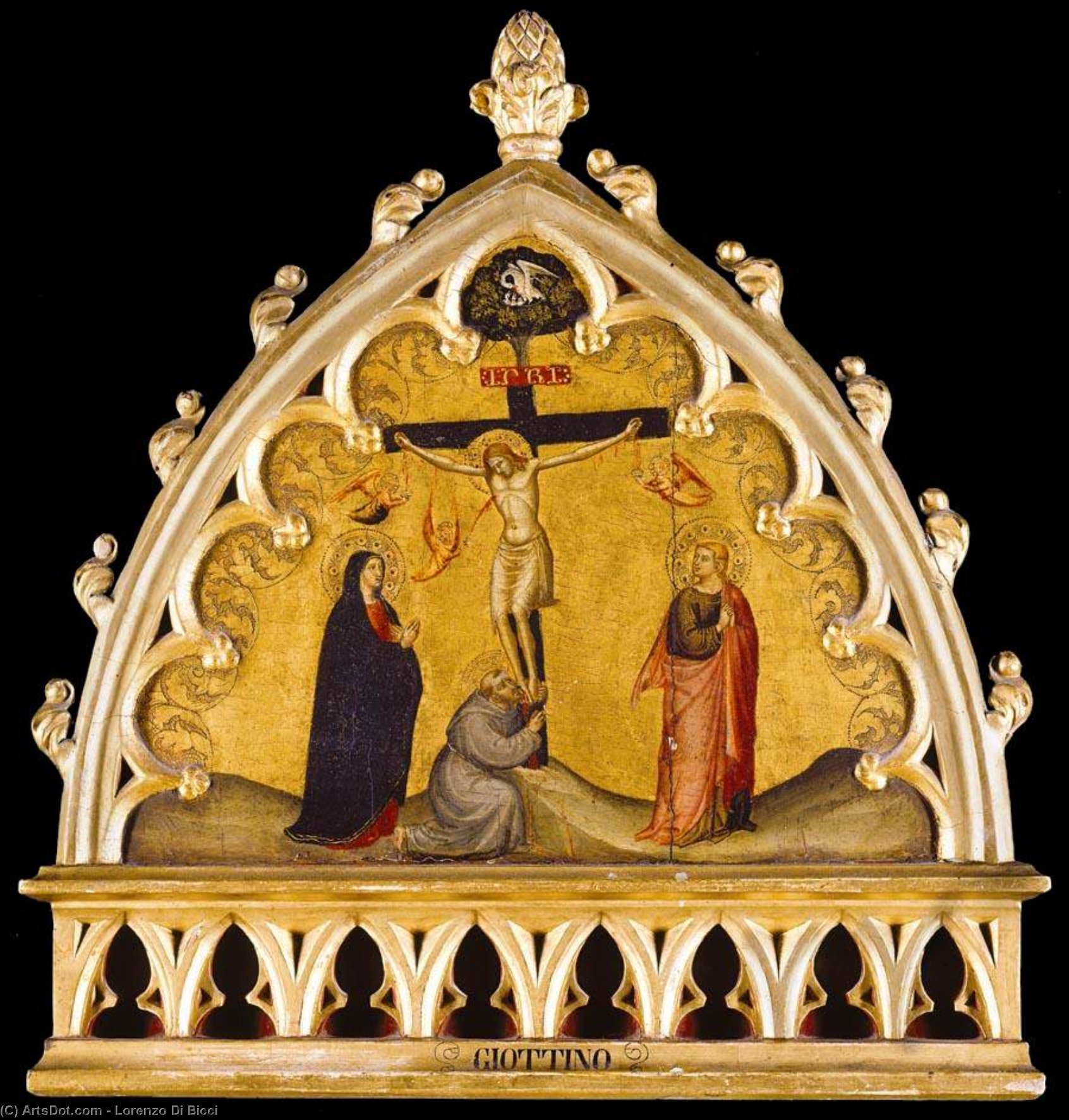 Crucifixion — Lorenzo Di Bicci