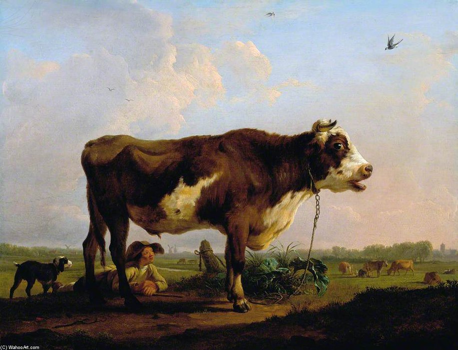 A Bull — Balthasar Paul Ommeganck